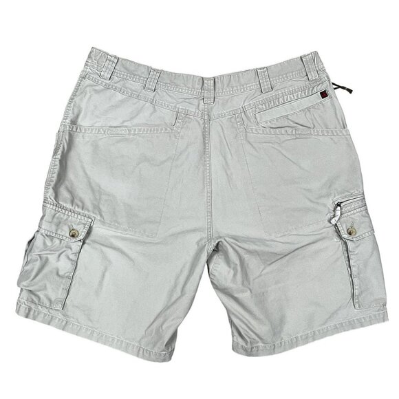 Woolrich Khaki Cargo Shorts Size 40 Waist - Picture 2 of 4